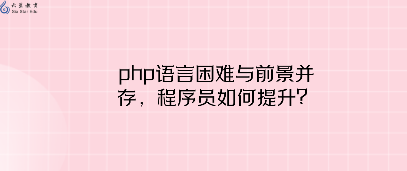 php语言困难与前景并存，程序员如何提升？