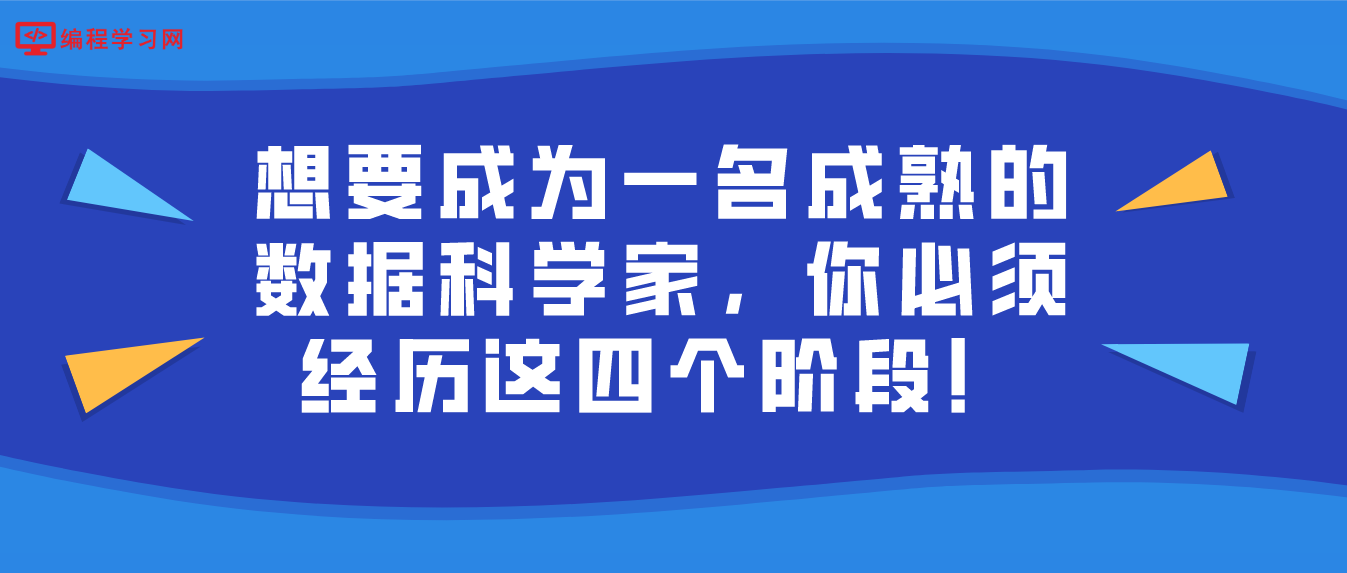 想要成为一名成熟的数据科学家，你必须经历这四个阶段！